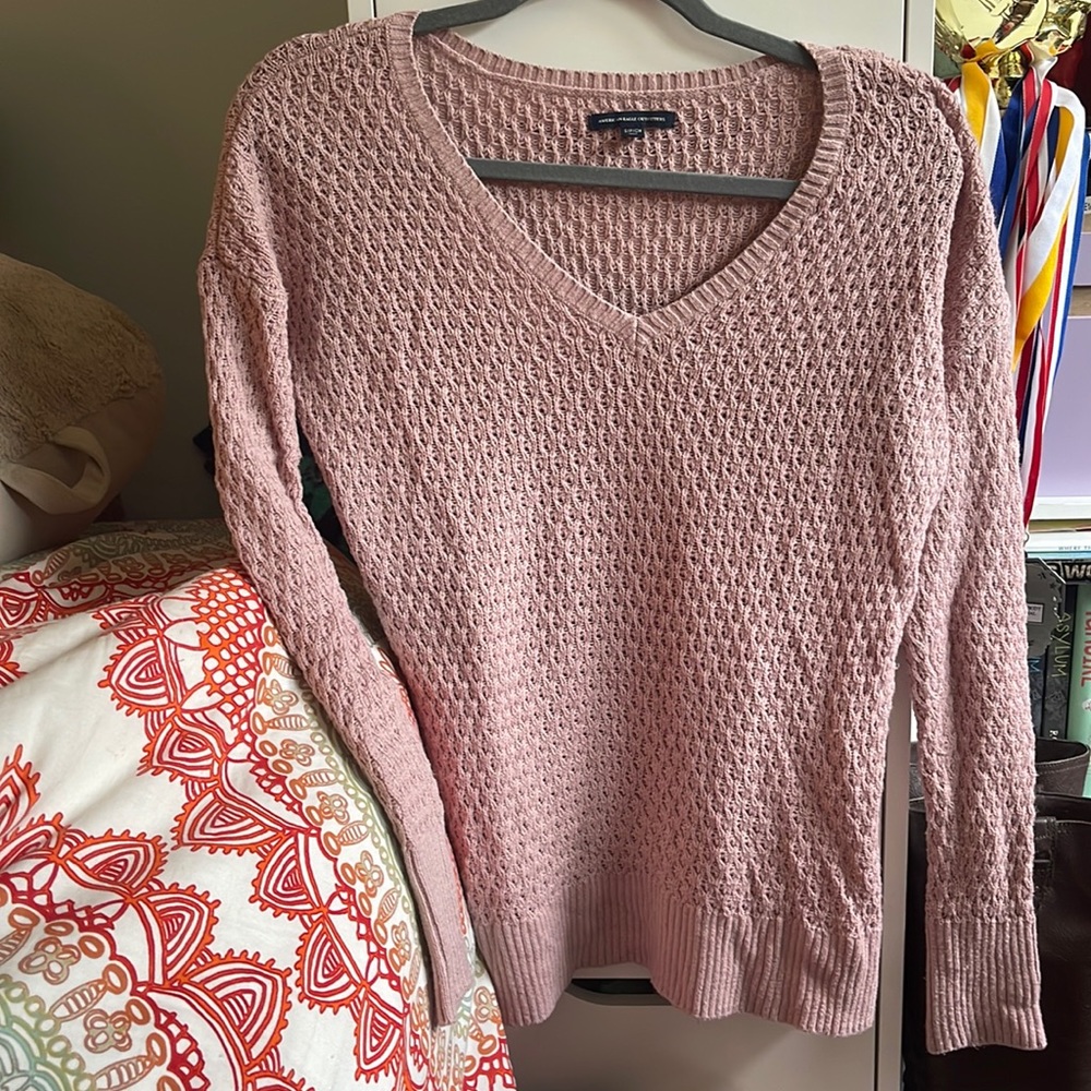 Light Pink Knit Sweater